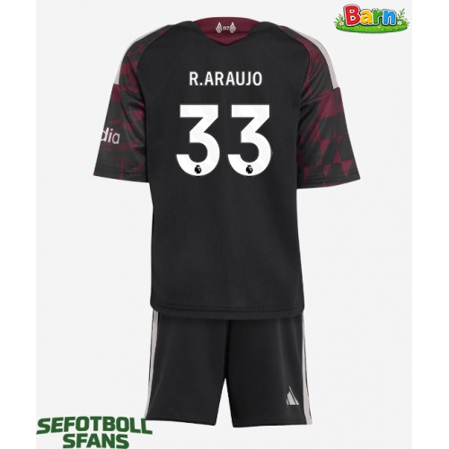 Liverpool Ronald Araujo #33 Tredjeställ Barn 2026-27 Kortärmad (+ Korta byxor)